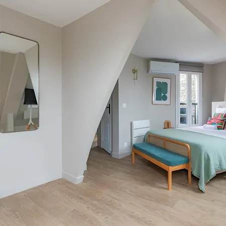 Apartamento Charming Parisian In Bastille Marais *